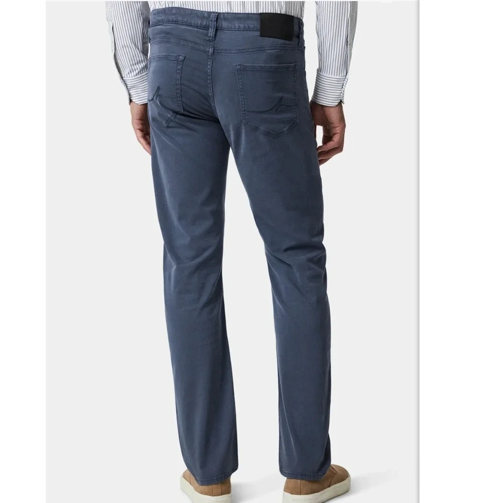 34 Heritage Men's Courage Straight Leg Pants In Dark Denim Twill NWT - 34x32